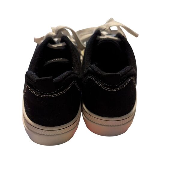 Skechers womens Roadies-true Roots Chunky Black White Tennis Shoes Size 8.5 - Picture 5 of 7